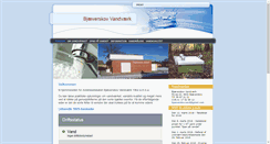 Desktop Screenshot of bjaeverskovvand.dk